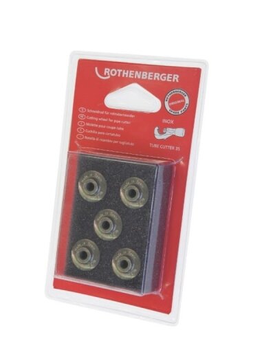 Atsarginis pjovimo ratukas TC35+TC30 Pro,Inox5vnt, Rothenberger