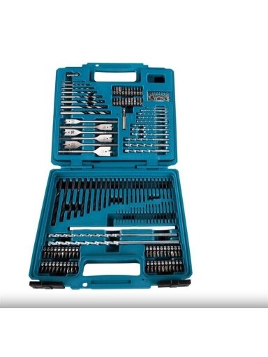 Atsuktuvo antgalių ir grąžtų komplektas MAKITA, 212 vnt