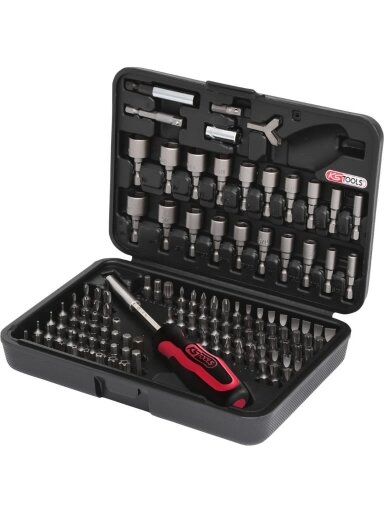 Atsuktuvo antgalių komplektas CLASSIC 1/4´´ 122 vnt, KS Tools Atsuktuvo antgalių komplektas CLASSIC 1/4´´ 122 vnt, KS Tools