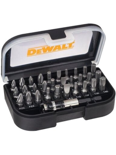 Atsuktuvo antgalių rinkinys DEWALT 31 vnt.