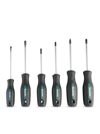 Atsuktuvų komplektas Makita 6 vnt E-13524