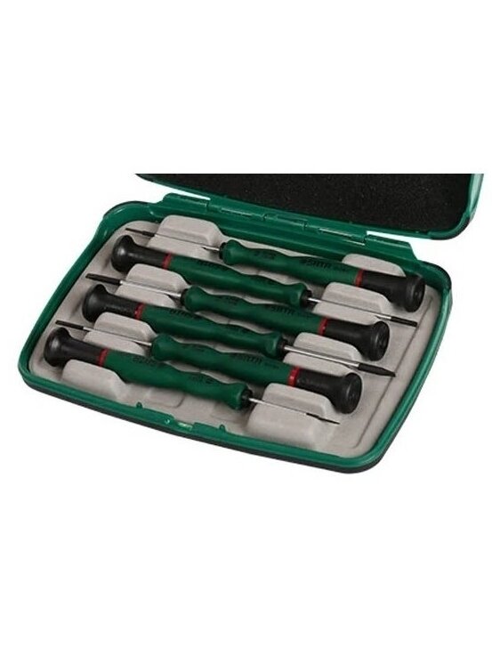 ⬡ Atsuktuvų TORX precizinis rinkinys 7 vnt. (S09315, SATA)