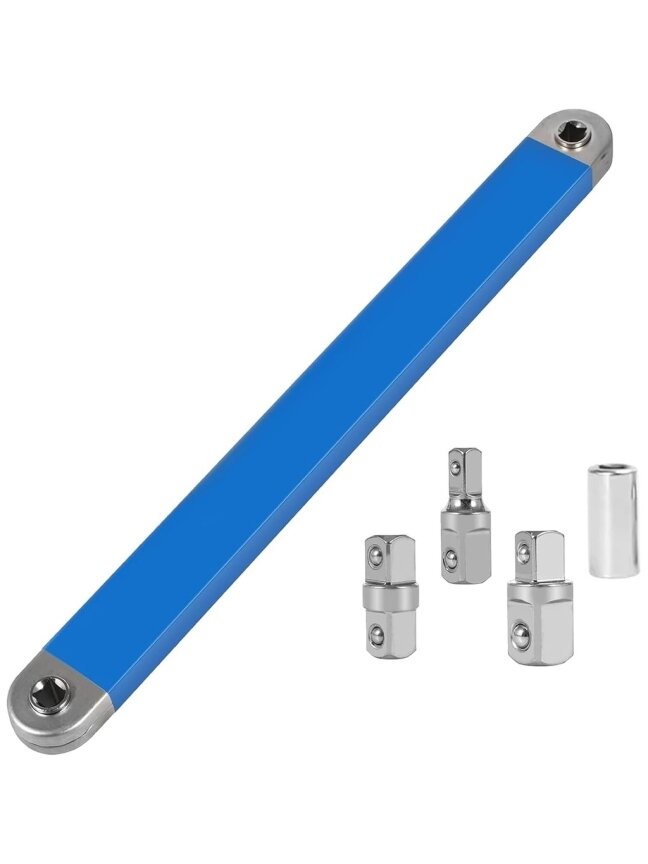 ⬡ Atlenktas ilgintuvas su raktu 3/8" 390 mm (MHR11281) ⬡ Atlenktas ilgintuvas su raktu 3/8" 390 mm (MHR11281)