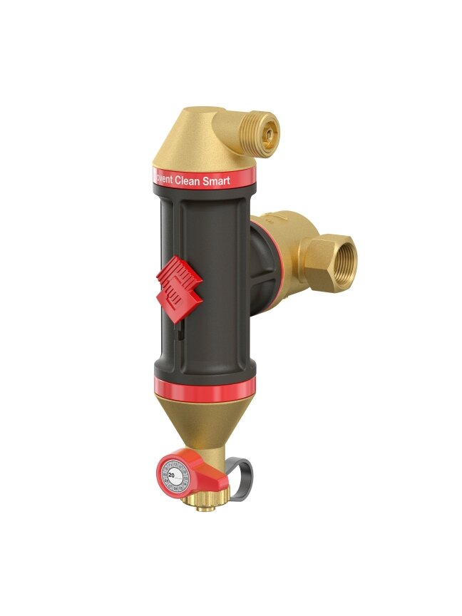 Atskirtuvas oro burbuliukams/ purvui Flamcovent Clean Smart 1", su magnetu Atskirtuvas oro burbuliukams/ purvui Flamcovent Clean Smart 1", su magnetu