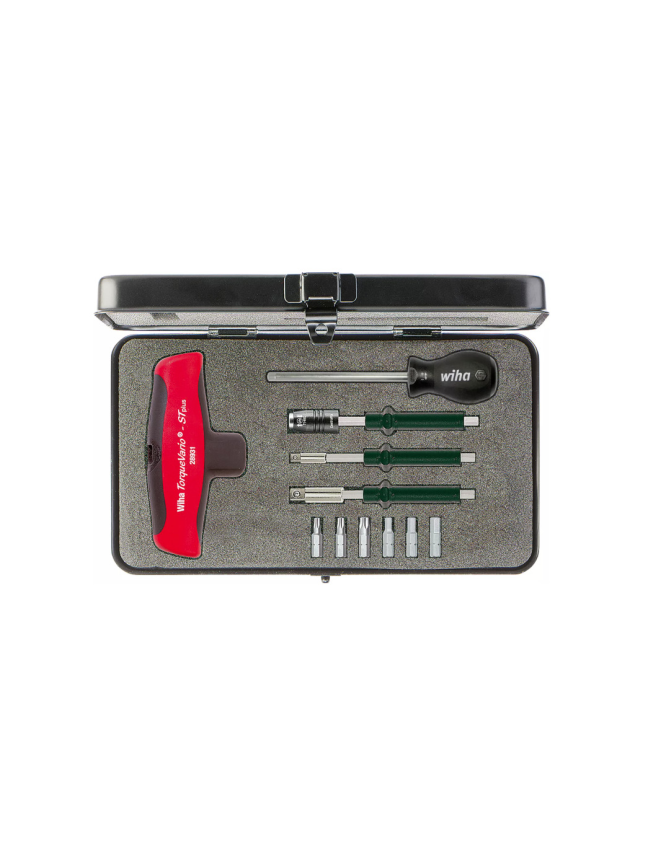 Atsuktuvo rinkinys Wiha T-handle set TorqueVario-S T 5-14 Nm