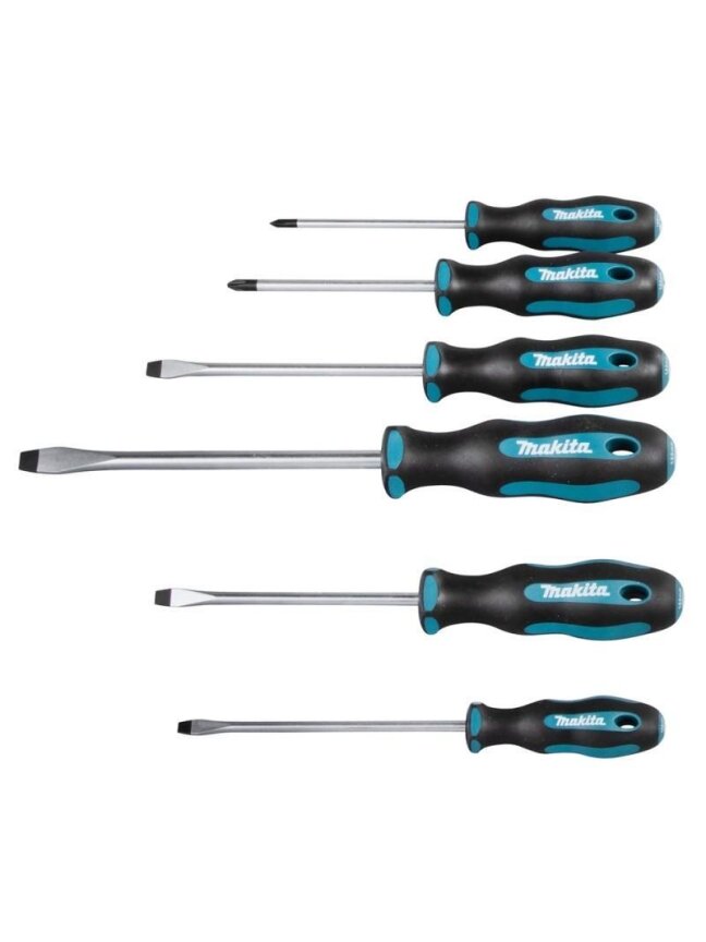 Atsuktuvų komplektas Makita, E-10506, 6 vnt 1 Atsuktuvų komplektas Makita, E-10506, 6 vnt 1