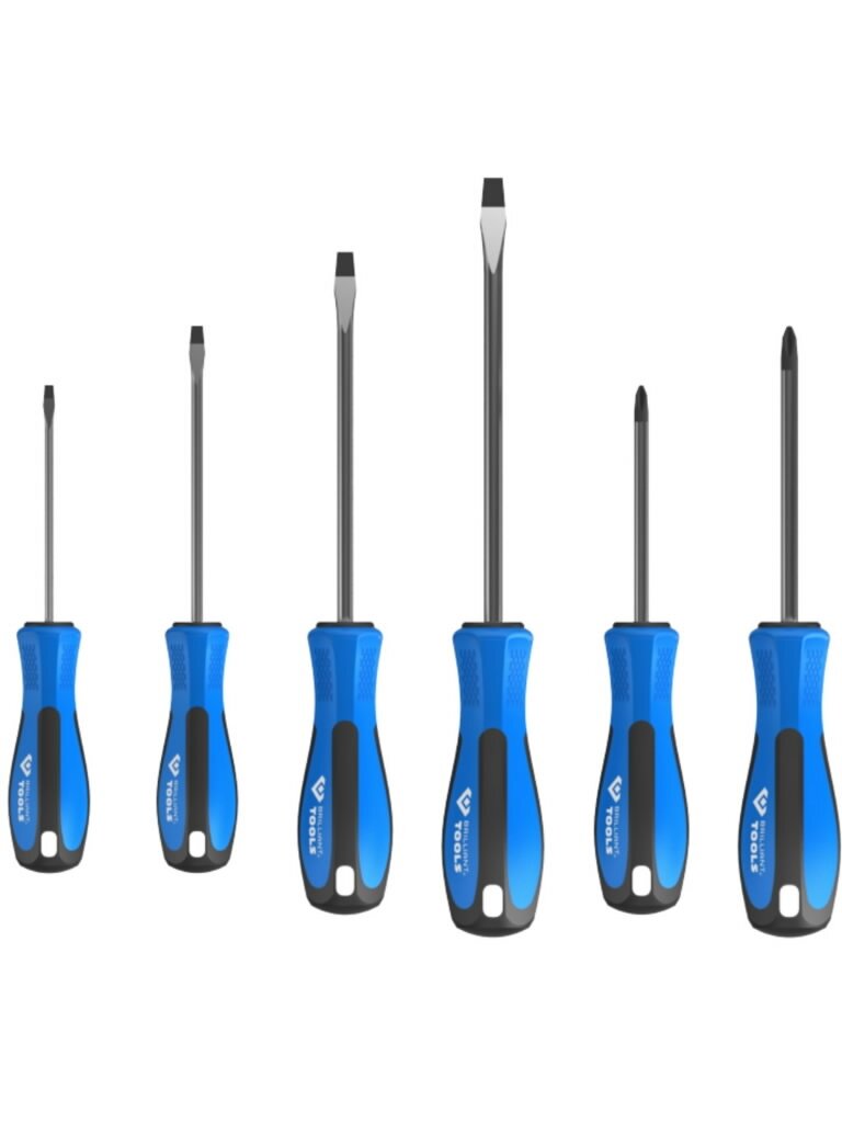 Atsuktuvų komplektas 6 vnt. SL/PH, Brilliant Tools 1 Atsuktuvų komplektas 6 vnt. SL/PH, Brilliant Tools 1