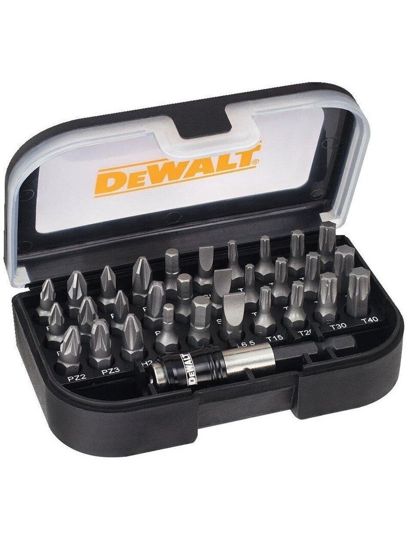 Atsuktuvo antgalių rinkinys DEWALT 31 vnt.