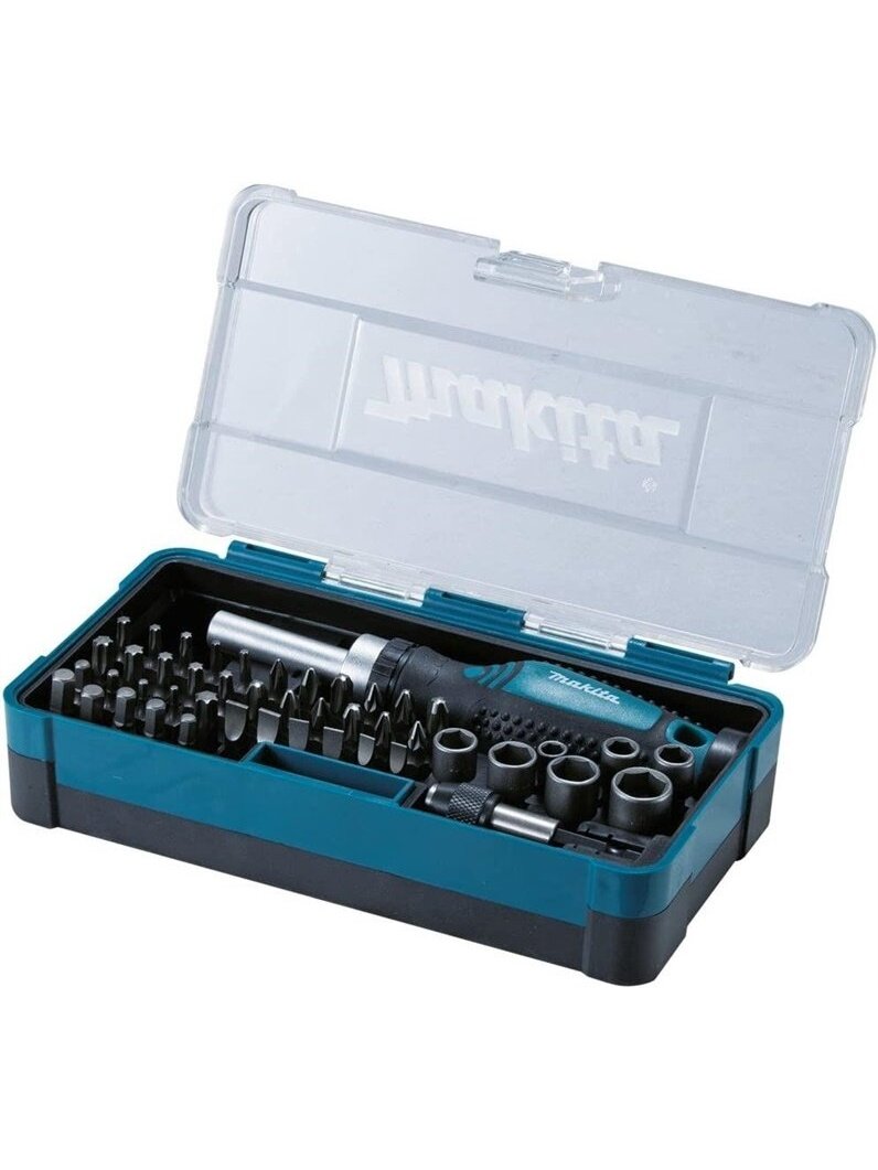 Atsuktuvas ir antgalių rinkinys Makita B-36170, 47 vnt. 1 Atsuktuvas ir antgalių rinkinys Makita B-36170, 47 vnt. 1