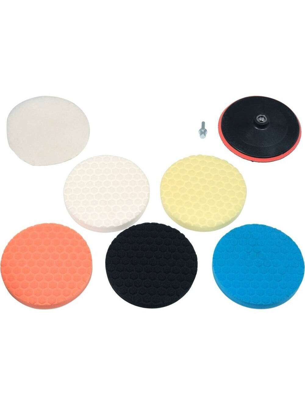 ⬡ Automobilio detailingo/poliravimo 180 mm, M14 rinkinys 8 vnt. (YT47933, YATO) ⬡ Automobilio detailingo/poliravimo 180 mm, M14 rinkinys 8 vnt. (YT47933, YATO)