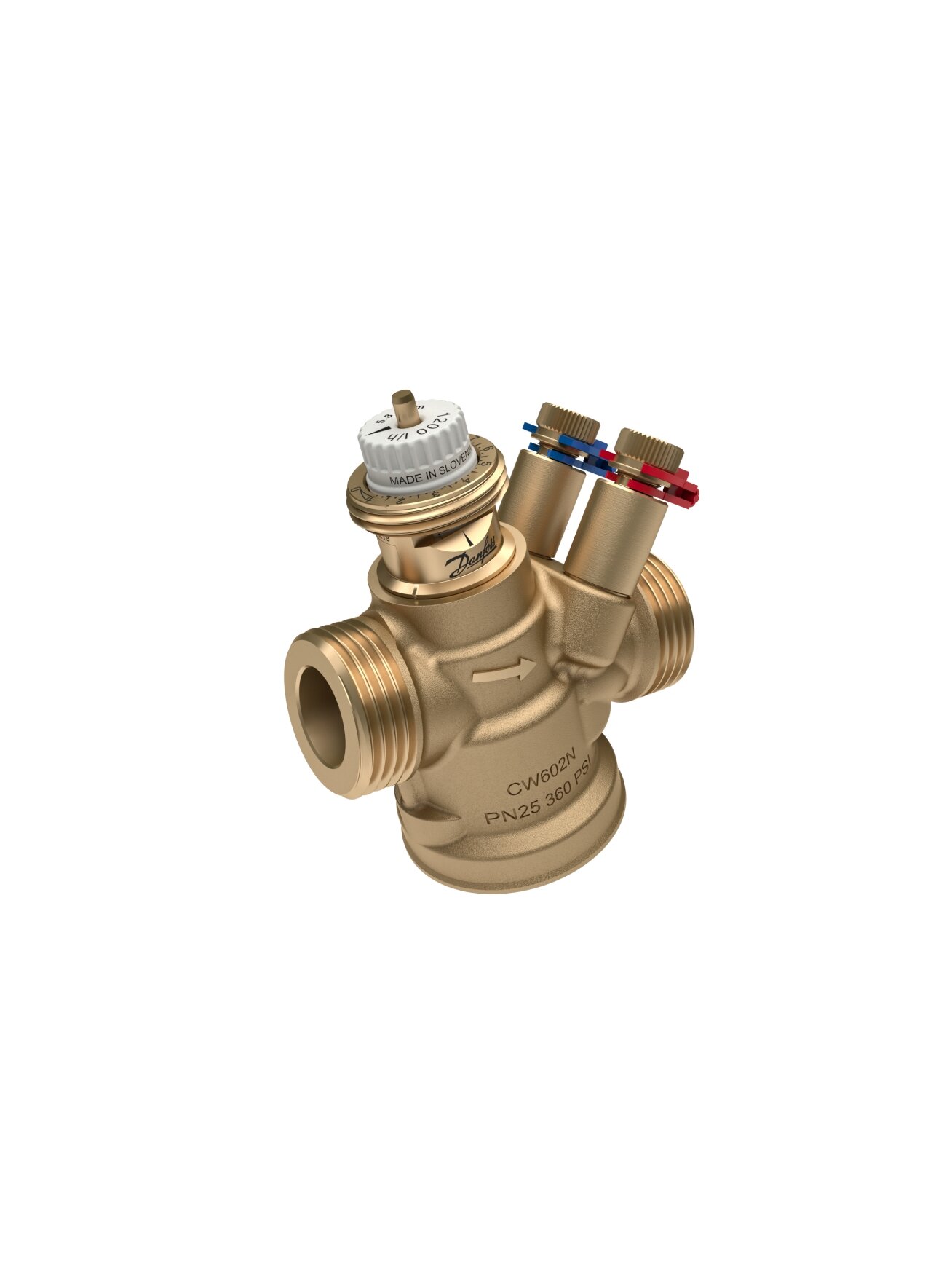 Automatinis ventilis AB-QM 4.0 DN 20, Qmaks 1.20 (m3/h), išorinis sriegis 1 Automatinis ventilis AB-QM 4.0 DN 20, Qmaks 1.20 (m3/h), išorinis sriegis 1