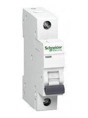 Automatinis jungiklis Schneider K60N, 1P, C, 6kA, 6 A