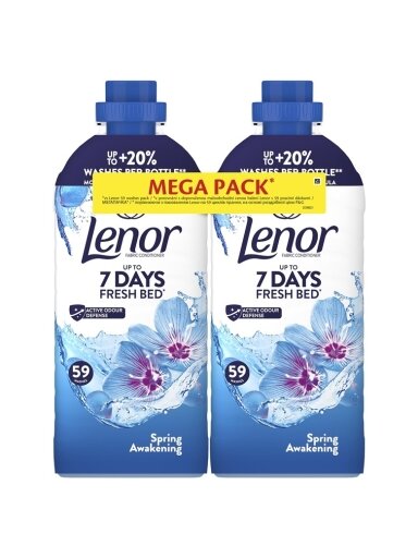 Audinių minkštiklis Lenor Spring Awakening, skystas, 2.478 l