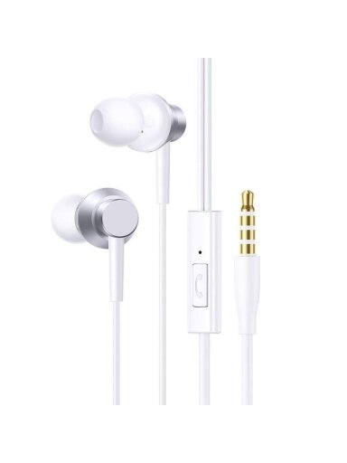 AUSINĖS 3.5MM BASEUS ENCOK HZ11 BALTOS