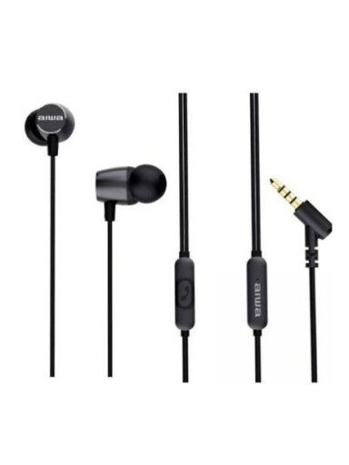 AUSINĖS 3.5MM ESTM-30BK AIWA JUODOS