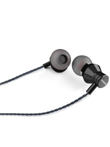 AUSINĖS 3.5MM ESTM-50BK AIWA JUODOS