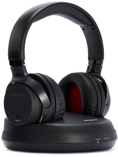 AUSINĖS BELAIDĖS WHF-880 AIWA JUODOS