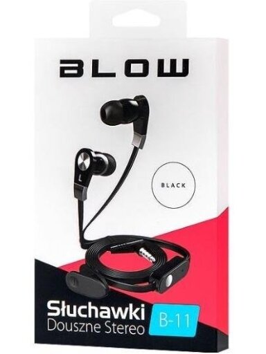 Ausinės BLOW B-11 Black