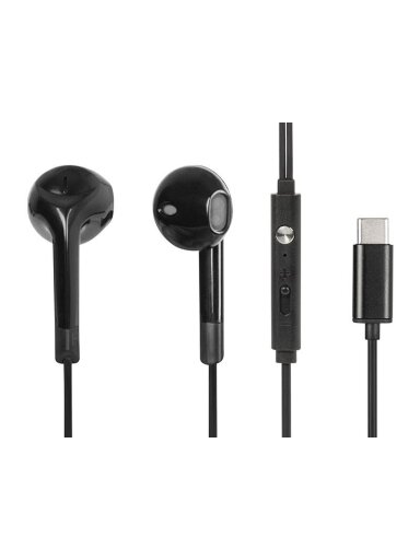 AUSINĖS BLOW B-17 JUODOS USB-C