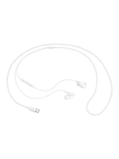 AUSINĖS SAMSUNG AKG USB-C BALTOS