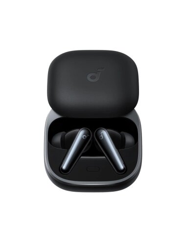 AUSINĖS SOUNDCORE LIBERTY 5 JUODOS