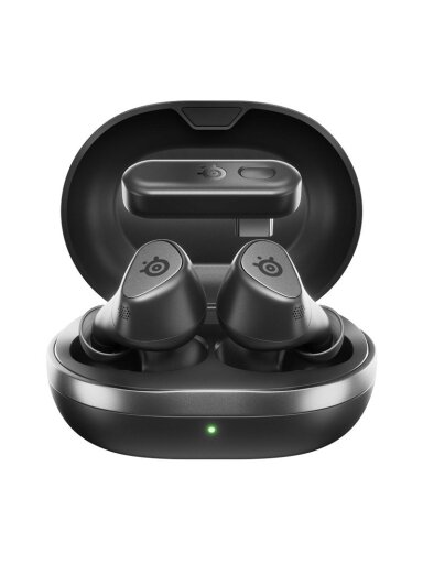 AUSINĖS STEELSERIES ARCTIS GAMEBUDS JUODOS