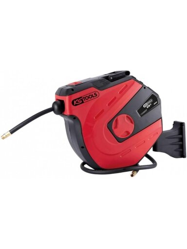 Automatinė suspausto oro žarna ritėje D13mm,15m+1,5m, 3/8´´, KS Tools