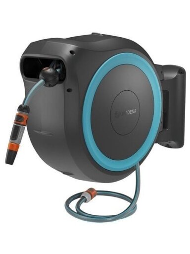 Automatinė žarnos ritė su laistymo žarna Gardena, 35 m