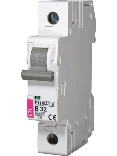 Automatinis jungiklis ETIMAT10, 1P, B, 10kA, 16 A