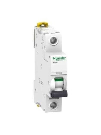 Automatinis jungiklis Schneider IC60N, 1P, C, 10kA, 6 A
