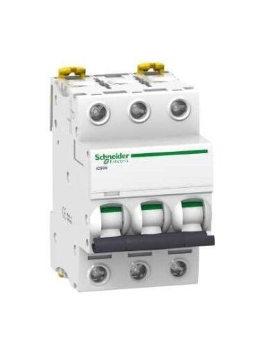 Automatinis jungiklis Schneider IC60N, 3P, C, 10kA, 25 A