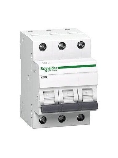 Automatinis jungiklis Schneider K60N, 3P, C, 6kA, 20 A