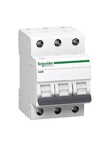 Automatinis jungiklis Schneider K60N, 3P, C, 6kA, 25 A