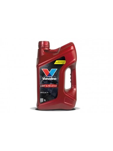 Automatinių transmisijų alyva VALVOLINE LIGHT&HD ATF/CVT 5L, Valvoline