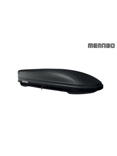 Automobilinė bagažinė Menabo Marathon Dark, 400 l