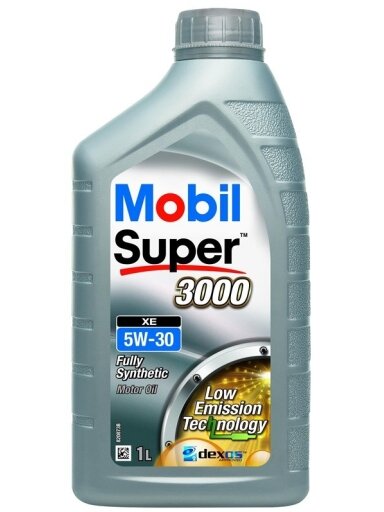 Automobilio variklio tepalas Mobil Super 3000 XE, 5W-30, 1 l