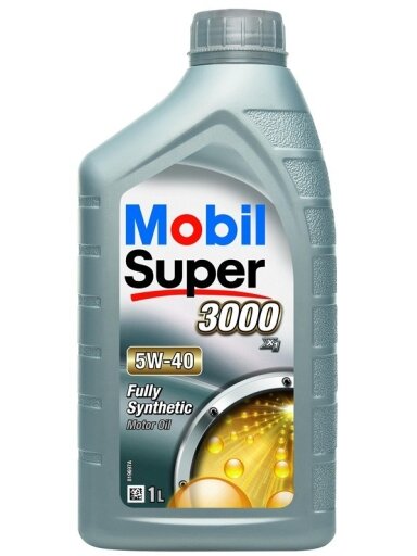 Automobilio variklio tepalas Mobil Super 3000x1, 5W-40, 1 l