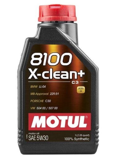 Automobilio variklio tepalas MOTUL X-CLEAN, 5W-30, 1 l
