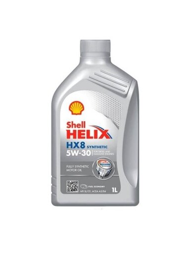 Automobilio variklio tepalas Shell Helix HX8, 5W-30, 1 l