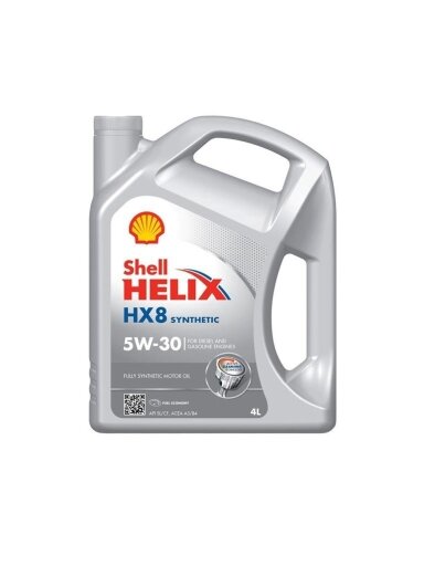 Automobilio variklio tepalas Shell Helix HX8, 5W-30, 4 l