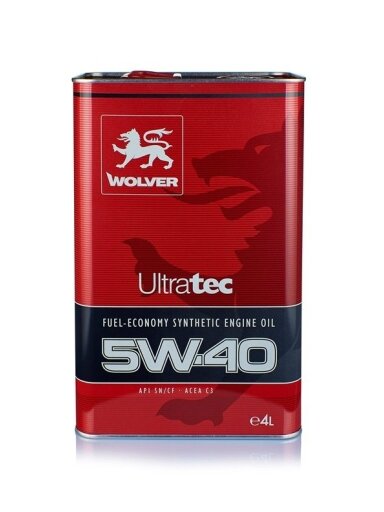 Automobilio variklio tepalas Wolver 5W - 40, sintetinis, 4 l