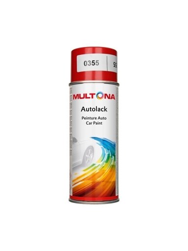 Automobilių dažai Multona 355, raudona, 400 ml