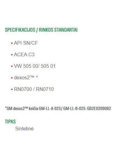 Automobilio variklio tepalas Castrol Edge, 5W-30, 4 l 1 Automobilio variklio tepalas Castrol Edge, 5W-30, 4 l 1