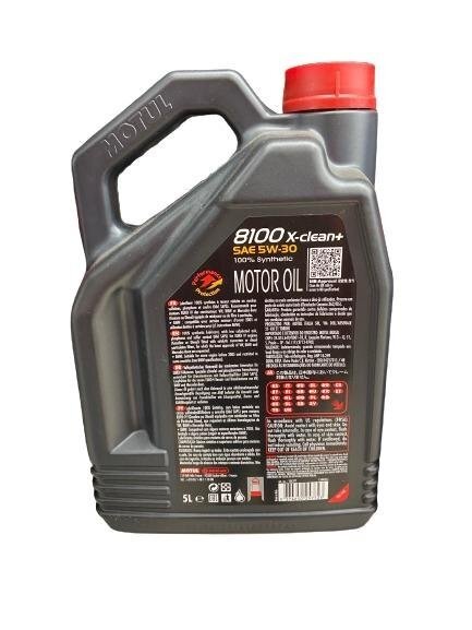 Automobilio variklio tepalas Motul 8100 X-Clean, 5W-30, 5 l 1 Automobilio variklio tepalas Motul 8100 X-Clean, 5W-30, 5 l 1