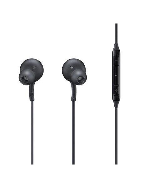 AUSINĖS SAMSUNG AKG USB-C JUODOS