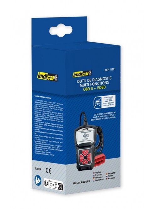 Autmobilio OBD II jungtis Imdicar 71901 2
