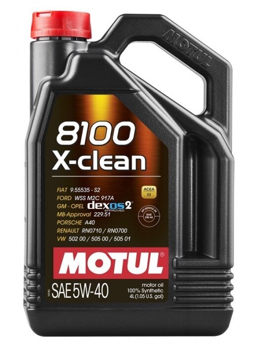 Automobilio variklio tepalas MOTUL X-CLEAN, 5W-40, 4 l Automobilio variklio tepalas MOTUL X-CLEAN, 5W-40, 4 l