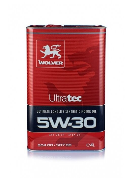 Automobilio variklio tepalas Wolver 5W - 30, sintetinis, 4 l Automobilio variklio tepalas Wolver 5W - 30, sintetinis, 4 l