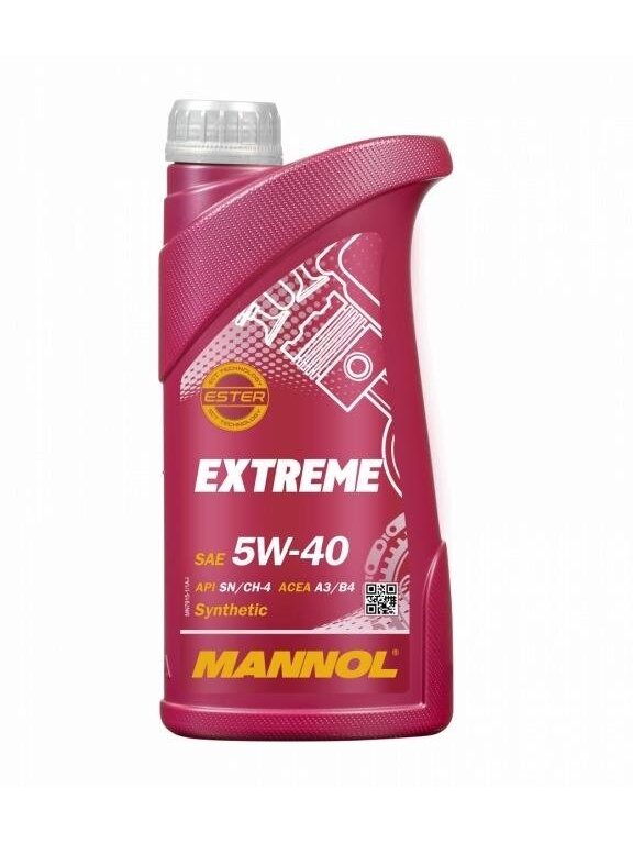 Automobilio variklio tepalas Mannol Extreme, 5W-40, 1 l