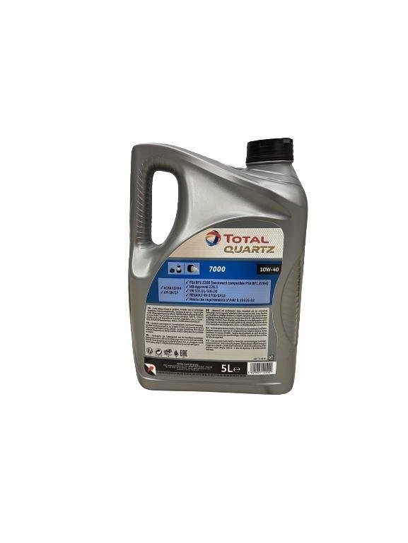 Automobilio variklio tepalas Total Quartz 7000, 10W-40, 5 l 1 Automobilio variklio tepalas Total Quartz 7000, 10W-40, 5 l 1